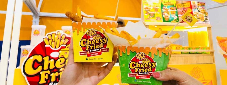 Cheesy Fried Snacks ชีสซี่ฟราย สแน็ค เปิดขายแฟรนไชส์เฟรนช์ฟรายชีส