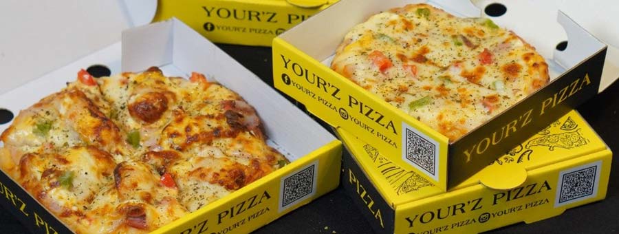 Your'z Pizza พิซซ่าลาวาชีส แฟรนไชส์พิซซ่า แป้งนุ่ม ชีสเยอะ ราคาย่อมเยา