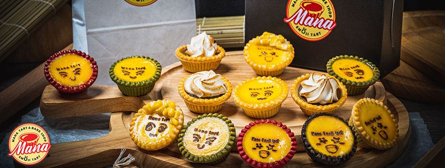 Mana Tart & Bake Shop แฟรนไชส์ทาร์ตสุด Cute แปลกใหม่ไม่ซ้ำใคร คู่แข่งน้อย