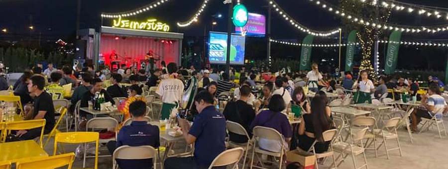 Rangsit Night Market รังสิต ไนท์ มาร์เก็ต ตลาดนัดกลางคืน รังสิต คลอง 1
