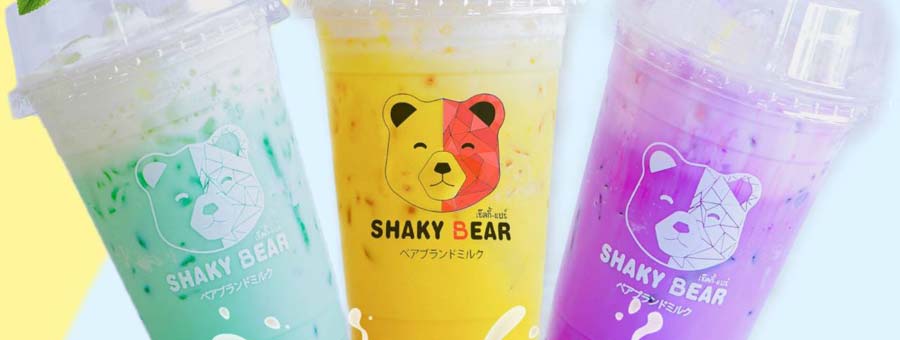 SHAKY BEAR เช็คกี้ แบร์ แฟรนไชส์เครื่องดื่ม กาแฟ นมปั่น ชานม ชาเขียว