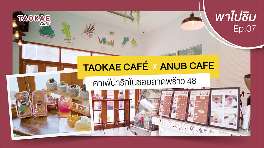 เถ้าแก่พาไปชิม  | ANUB CAFE  คาเฟ่น่ารักในซอยลาดพร้าว  48