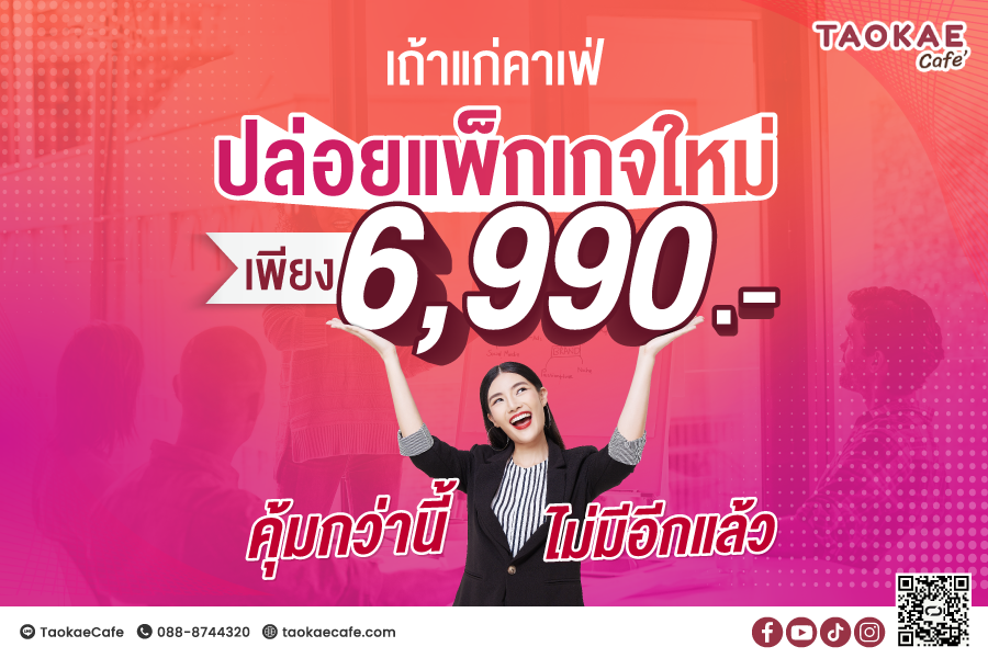 ธุรกิจสำเร็จได้  ด้วยเงิน 6,990 บ. กับ “เถ้าแก่เลือกได้”